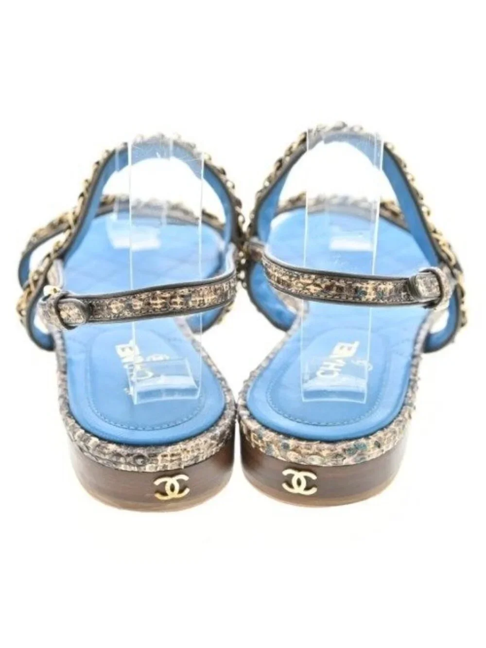 Chanel Sandals Brown